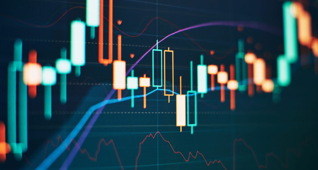 Analysis for professional technical analysis on the monitor of a