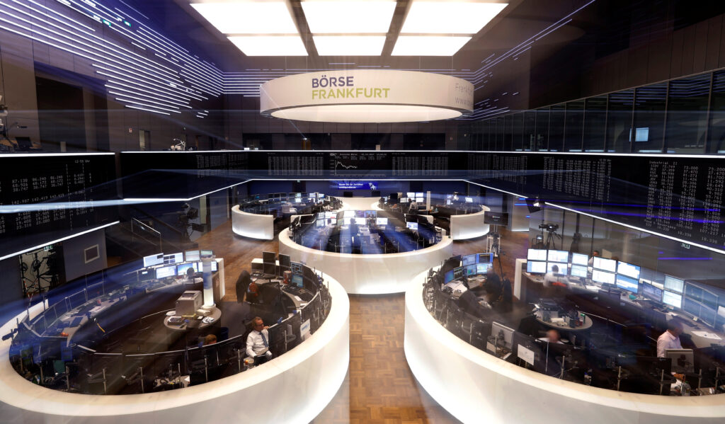 stock exchange in Frankfurt