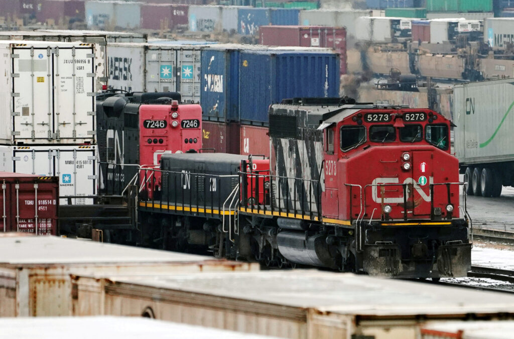 CN Rail Brampton Intermodal Terminal