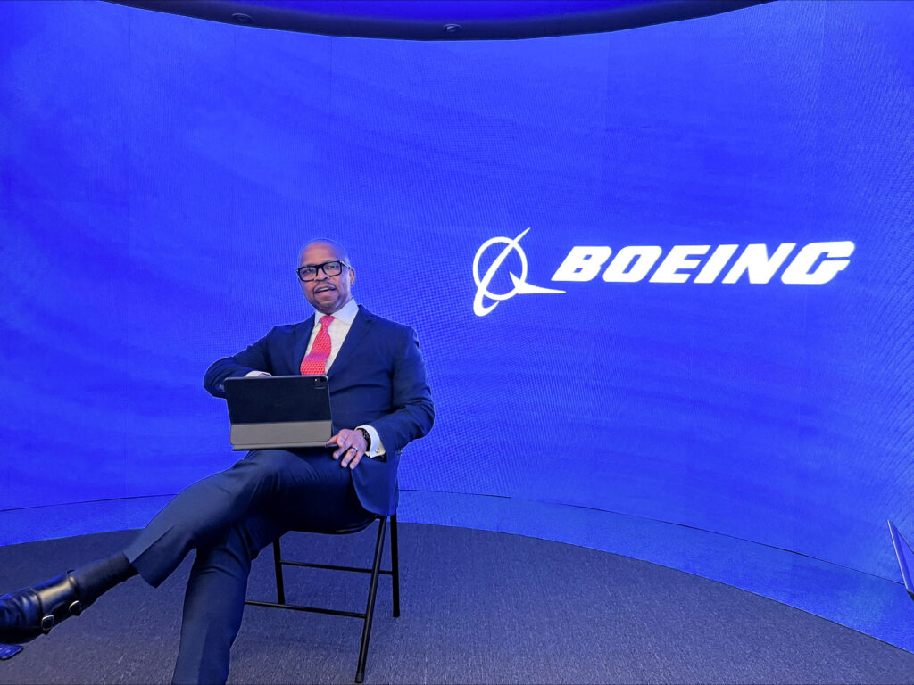 Boeing Defense, Space and Security CEO Ted Colbert