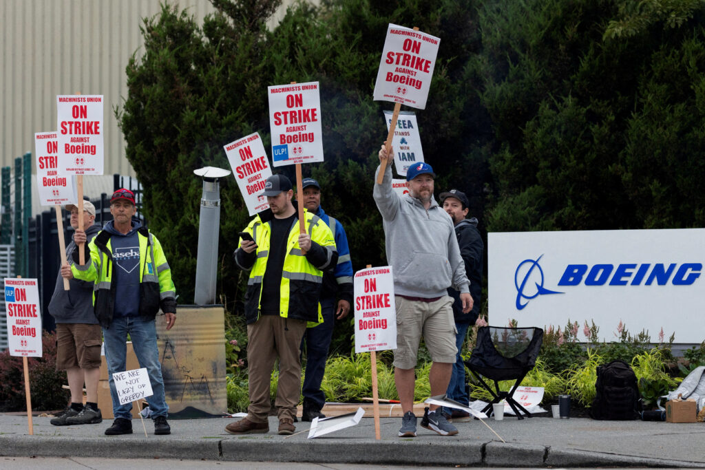 Boeing Factory Workers