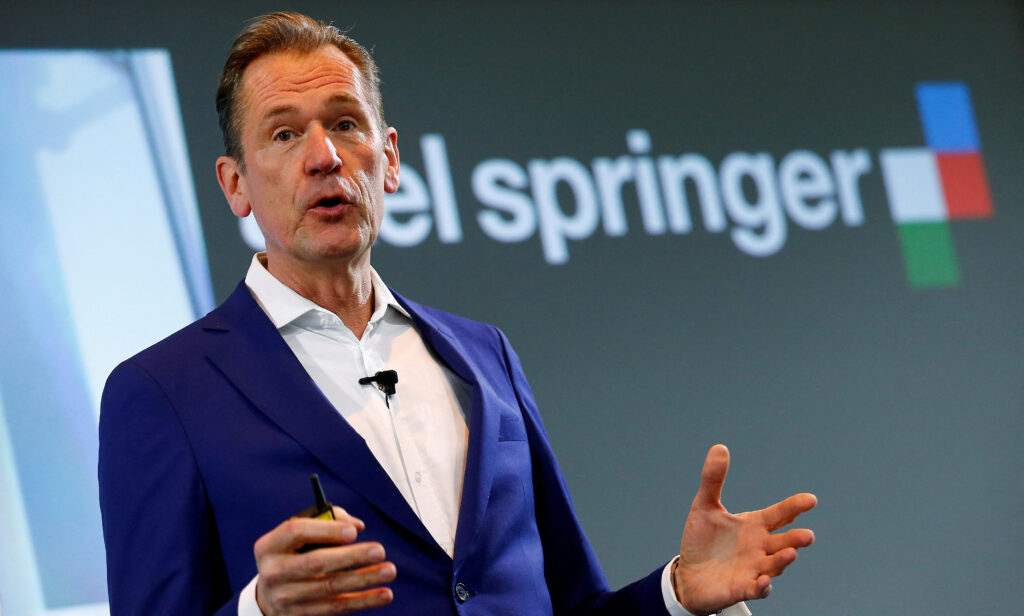 German Media Empire Axel Springer to Split in Deal with Kkr