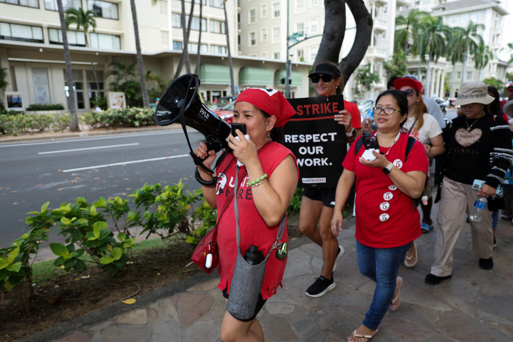 Hotel workers