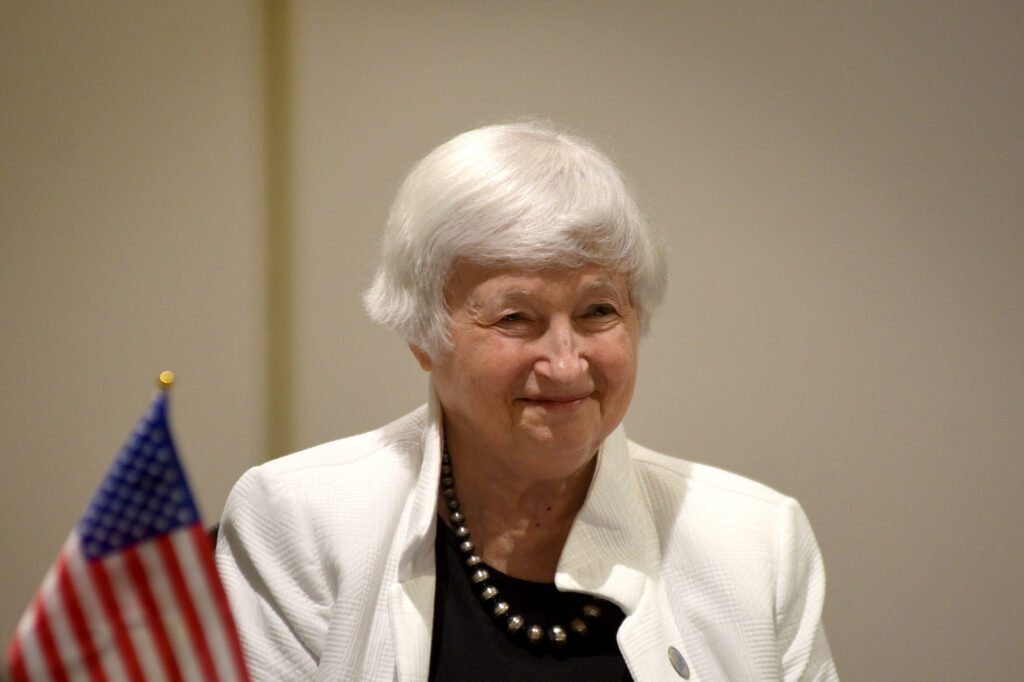 Yellen Says Economy on Path to 'soft Landing' Feds Policy Rate Will Fall to Neutral Level