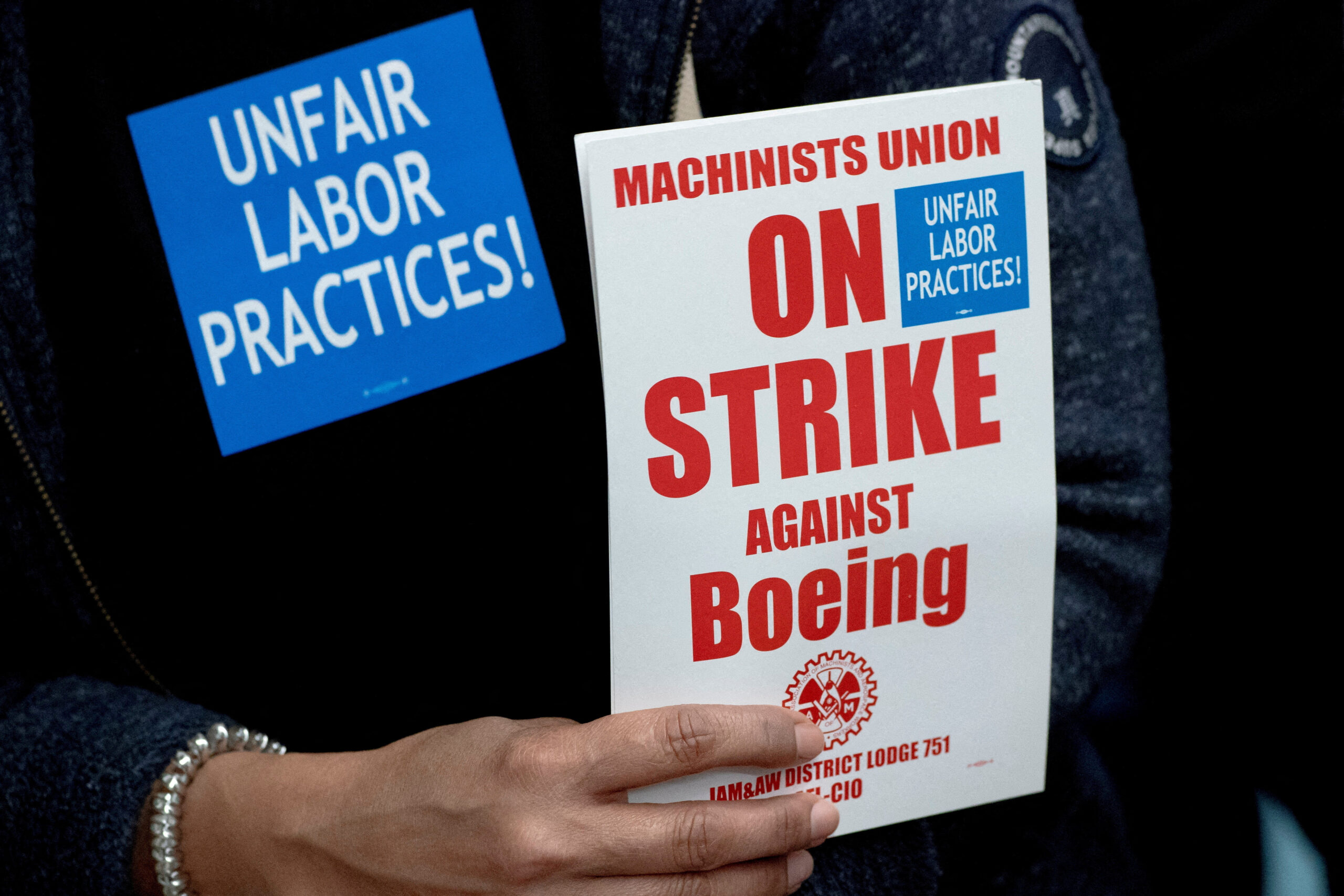 Boeing Strike Rolls on As Workers Vote Down Contract Offer