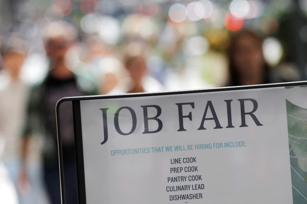 New Us Jobless Claims Slip but People Are Remaining Unemployed for Longer