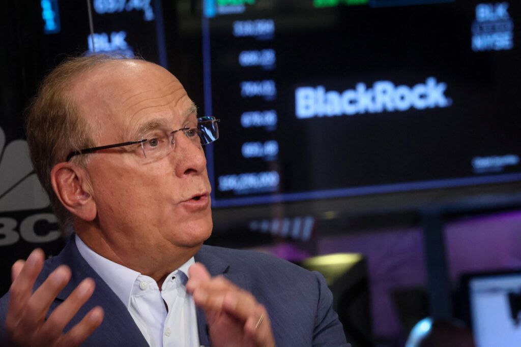 Blackrock Ceo Fink Bullish on Private Markets Amid High Us Deficit