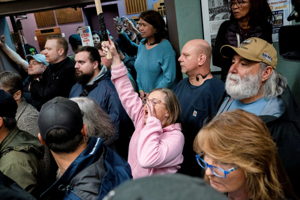 Striking Boeing Workers