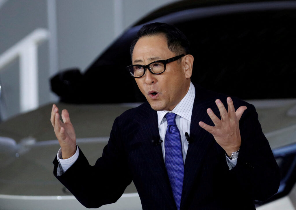 Toyota Motor Corporation President Akio Toyoda