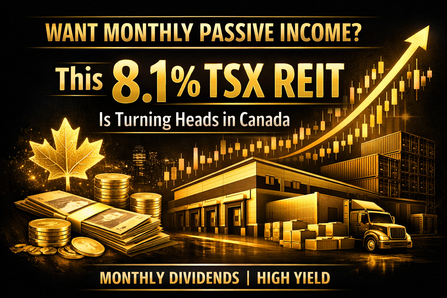 Want Monthly Passive Income This 81 Tsx Reit is Turning Heads in Canada